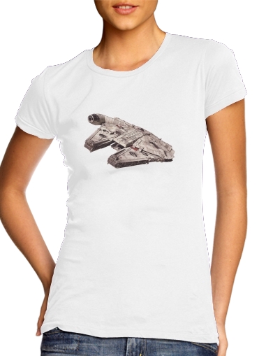  Falcon Millenium para Camiseta Mujer
