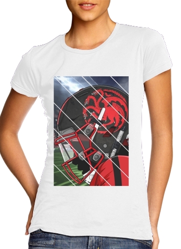  Fantasy Football Targaryen para Camiseta Mujer