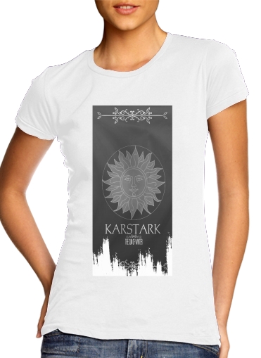 Flag House Karstark para Camiseta Mujer