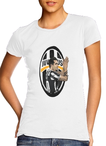  Football Stars: Carlos Tevez - Juventus para Camiseta Mujer