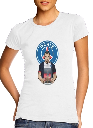  Football Stars: Zlataneur Paris para Camiseta Mujer