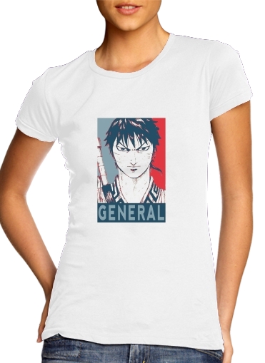  General Shin Kingom para Camiseta Mujer