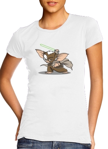  Gizmo x Yoda - Gremlins para Camiseta Mujer