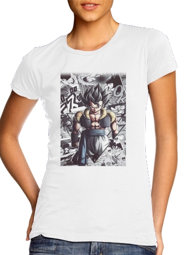 Gogeta Fusion Goku X Vegeta Camiseta Mujer