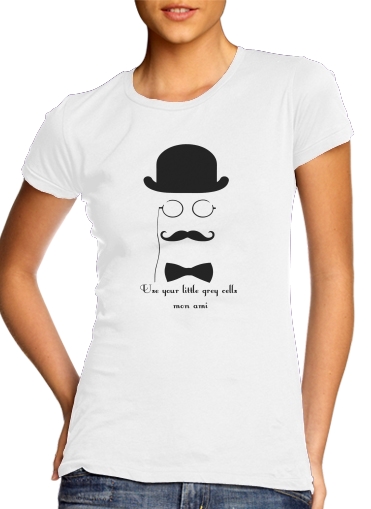  Hercules Poirot Quotes para Camiseta Mujer