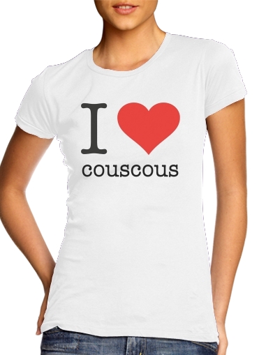  I love couscous para Camiseta Mujer
