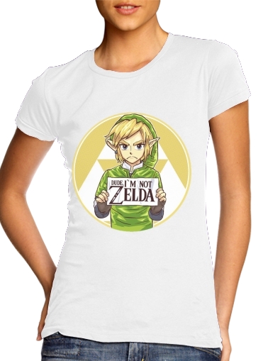 purpura- Im not Zelda para Camiseta Mujer