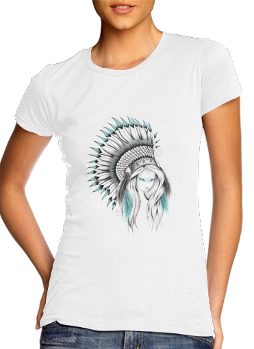  Indian Headdress para Camiseta Mujer