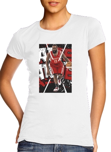 purpura- James Harden Basketball Legend para Camiseta Mujer