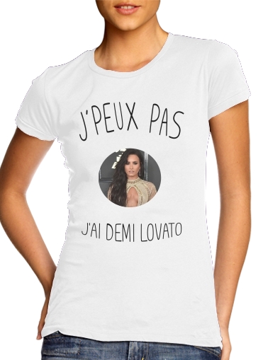  Je peux pas jai Demi Lovato para Camiseta Mujer