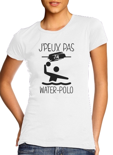  Je peux pas jai water-polo para Camiseta Mujer