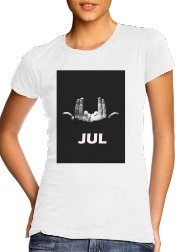 purpura- Jul Rap para Camiseta Mujer
