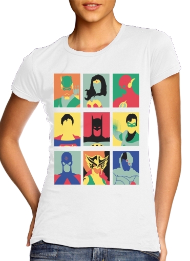  Justice pop para Camiseta Mujer