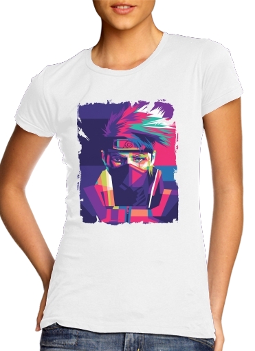  Kakashi pop art para Camiseta Mujer