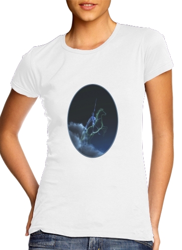  Knight in ghostly armor para Camiseta Mujer