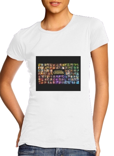  League Of Legends LOL - FANART para Camiseta Mujer