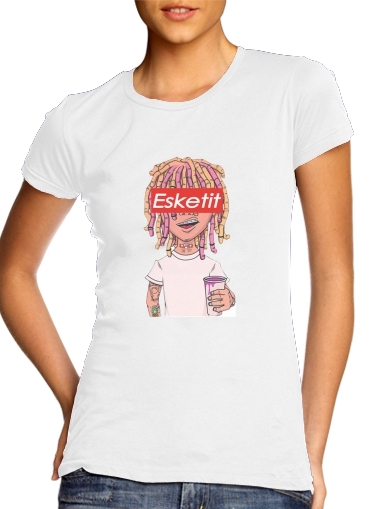  Lil Pump ESKETIT Peep Uzi Yachty XAN Supreme Xanax para Camiseta Mujer