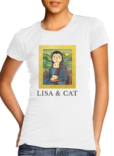  Lisa And Cat para Camiseta Mujer