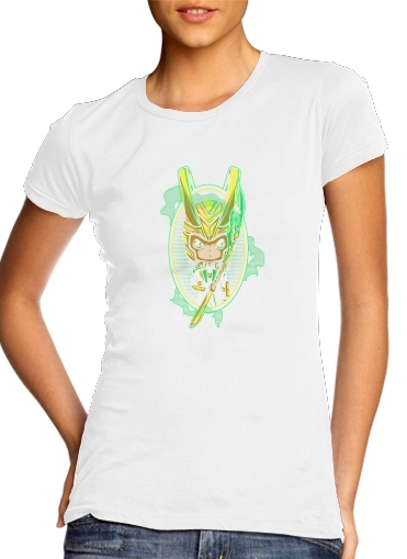  Loki Portrait para Camiseta Mujer