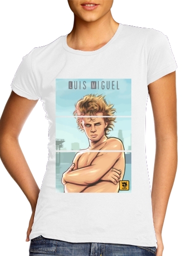  Luis Miguel para Camiseta Mujer