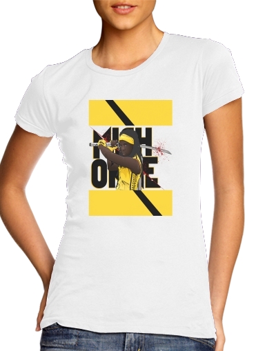  Michonne - The Walking Dead mashup Kill Bill para Camiseta Mujer