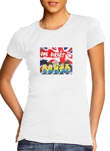  Minions mashup One Direction 1D para Camiseta Mujer