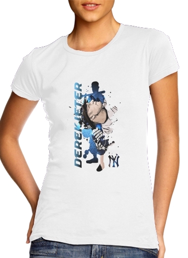  MLB Legends: Derek Jeter New York Yankees para Camiseta Mujer