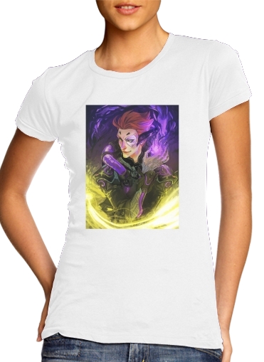  Moira Overwatch art para Camiseta Mujer