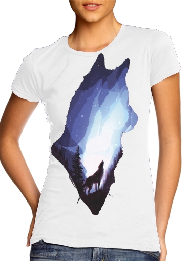  Mystic wolf para Camiseta Mujer