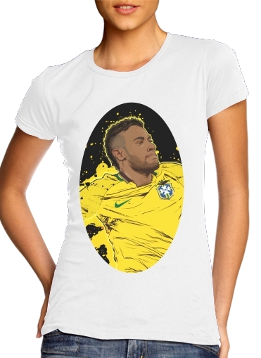  Neymar Carioca Paris para Camiseta Mujer