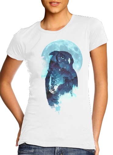  Night Owl para Camiseta Mujer