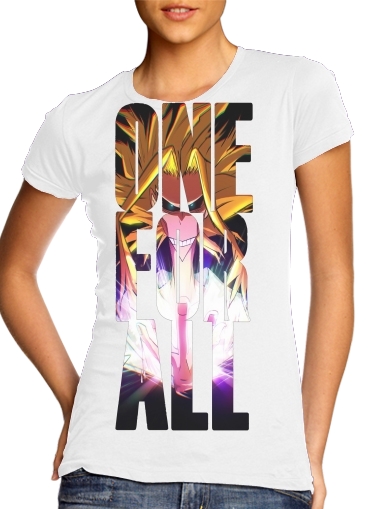  One for all  para Camiseta Mujer