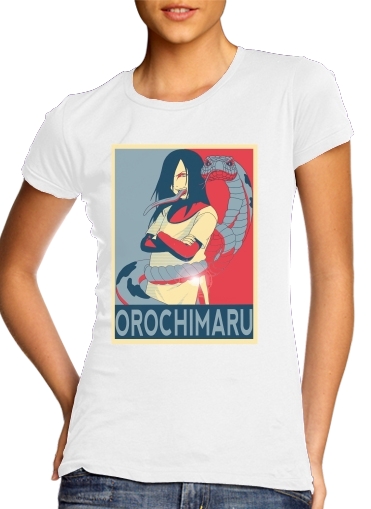  Orochimaru Propaganda para Camiseta Mujer