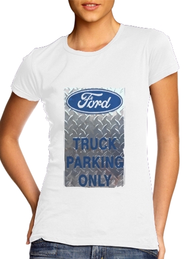  Parking vintage para Camiseta Mujer