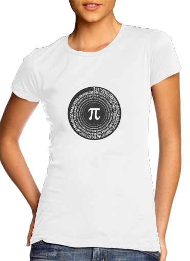  Pi Spirale para Camiseta Mujer
