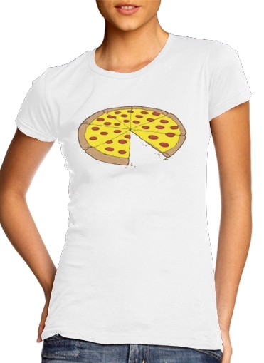 purpura- Pizza Delicious para Camiseta Mujer