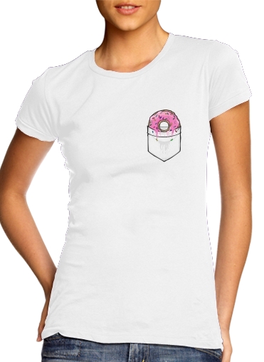  Pocket Collection: Donut Springfield para Camiseta Mujer
