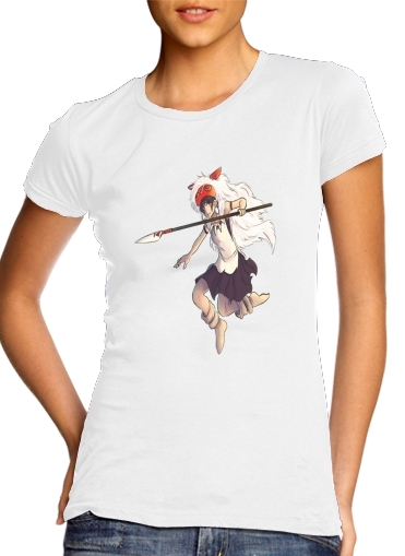 purpura- Princess Mononoke para Camiseta Mujer