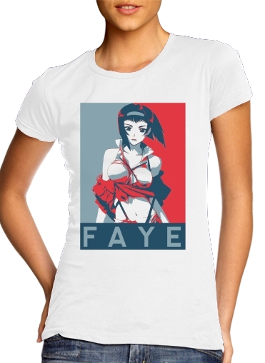  Propaganda Faye CowBoy para Camiseta Mujer