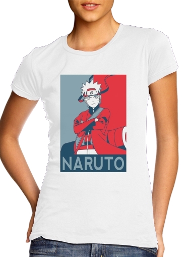  Propaganda Naruto Frog para Camiseta Mujer