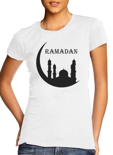  Ramadan Kareem Mubarak para Camiseta Mujer
