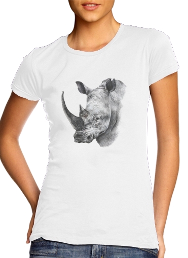  Rhino Shield Art para Camiseta Mujer