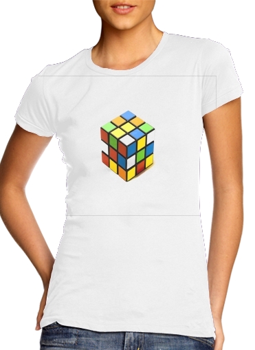 Rubiks Cube para Camiseta Mujer