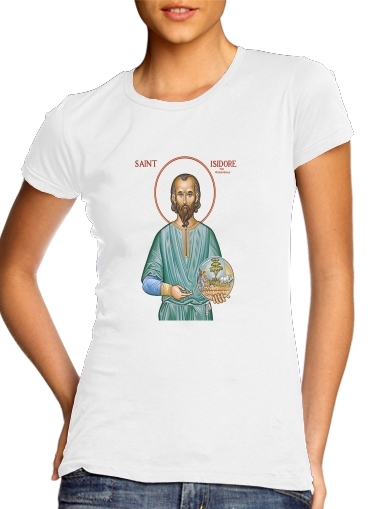  Saint Isidore para Camiseta Mujer