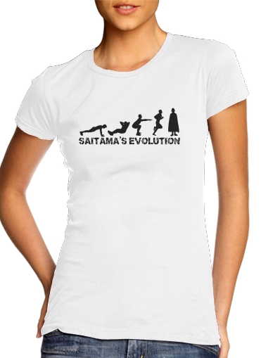  Saitama Evolution para Camiseta Mujer
