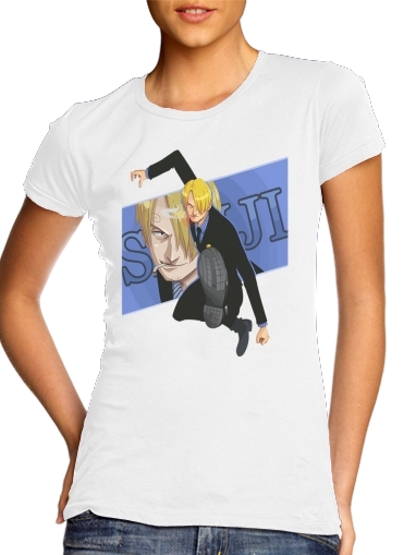  Sanji the pirat smoker para Camiseta Mujer