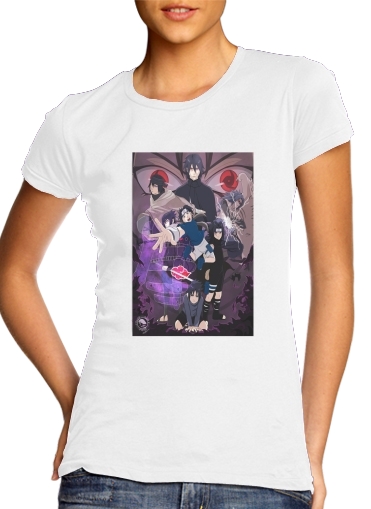  Sasuke Evolution para Camiseta Mujer