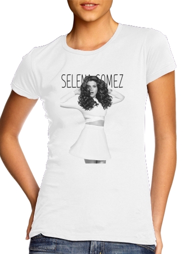  Selena Gomez Sexy para Camiseta Mujer
