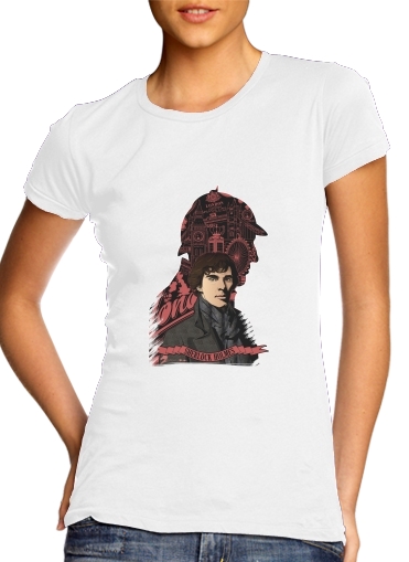  Sherlock Holmes para Camiseta Mujer