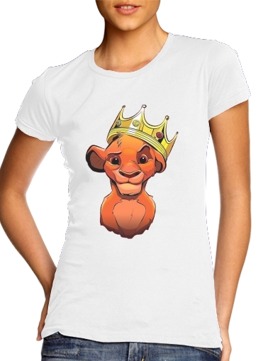  Simba Lion King Notorious BIG para Camiseta Mujer